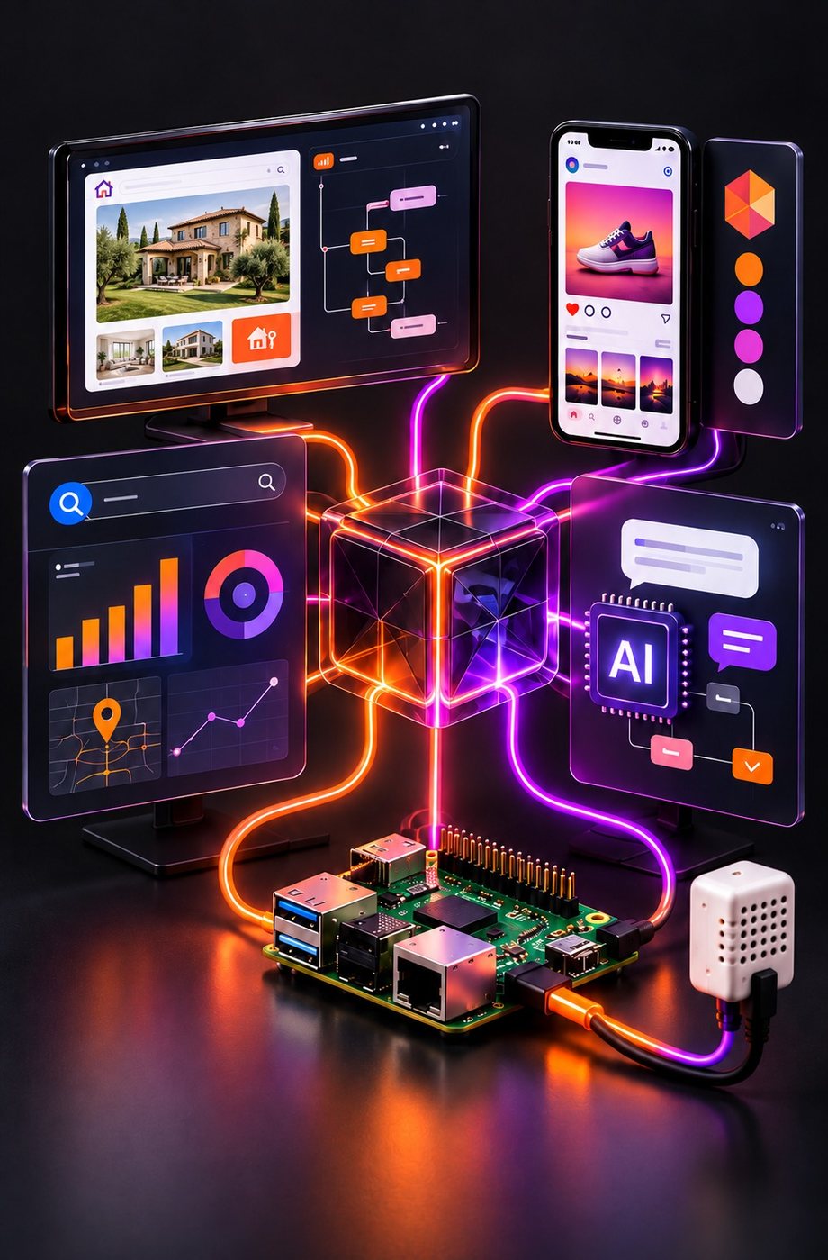 Servizi Devaice Lab: sviluppo web, social media, advertising, AI e IoT