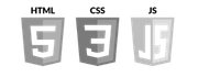 HTML, CSS, JS